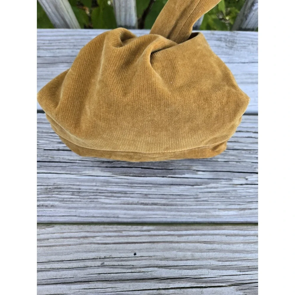 MERIT Signature Bag‎ Corduroy Knotted Cosmetic Minimalist Makeup Pouch Knot Bag